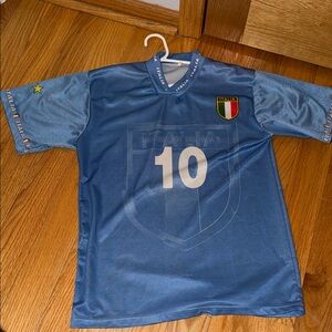 Italy Francesco Totti #10 jersey